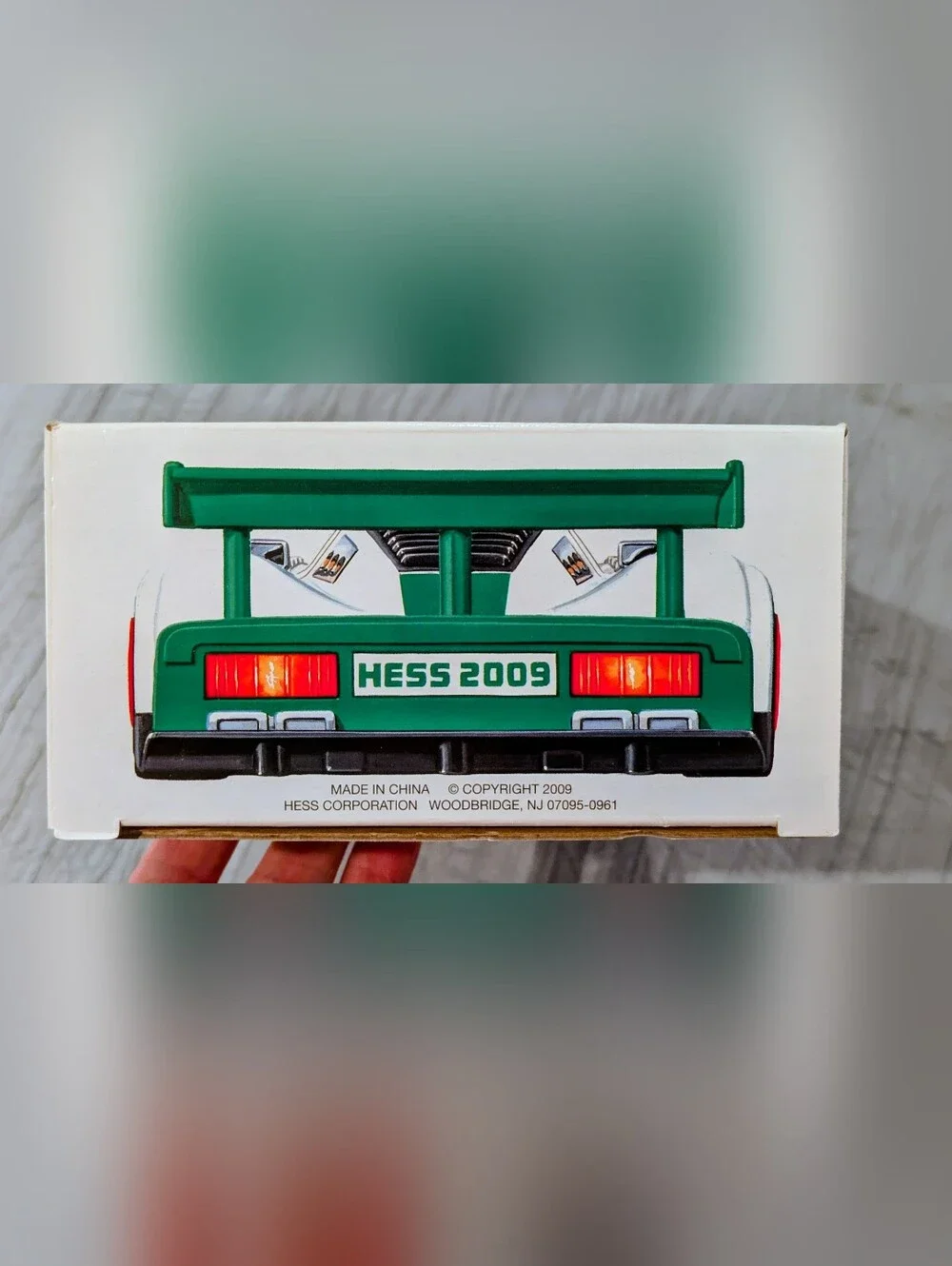 NIB Hess 2009 Race Car and Racer w/Pull Back Motor